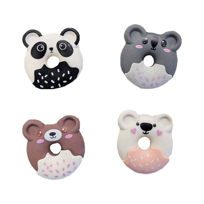 Doughnut Bear Erasers