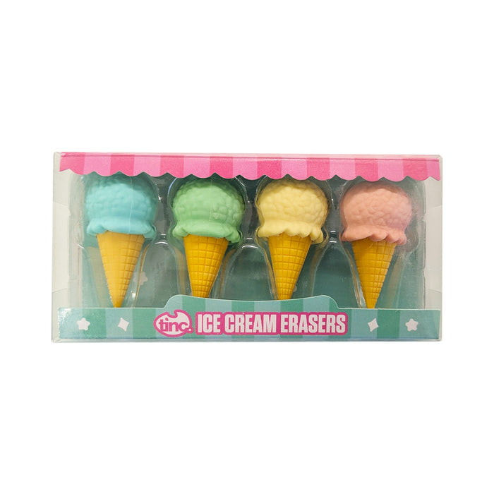 Pastel Ice Cream Erasers