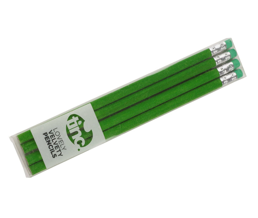 Tinc Lovely Velvety Lead Pencils - Green