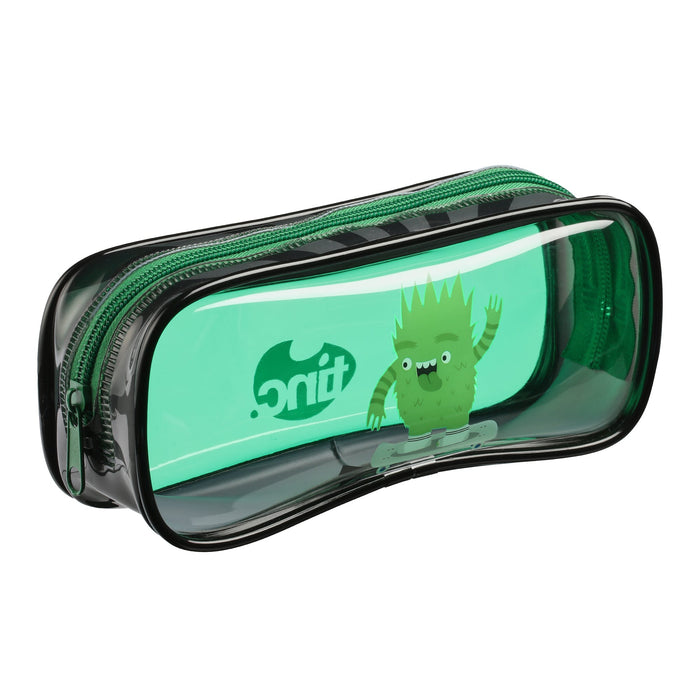 Green PVC Skate Pencil Case