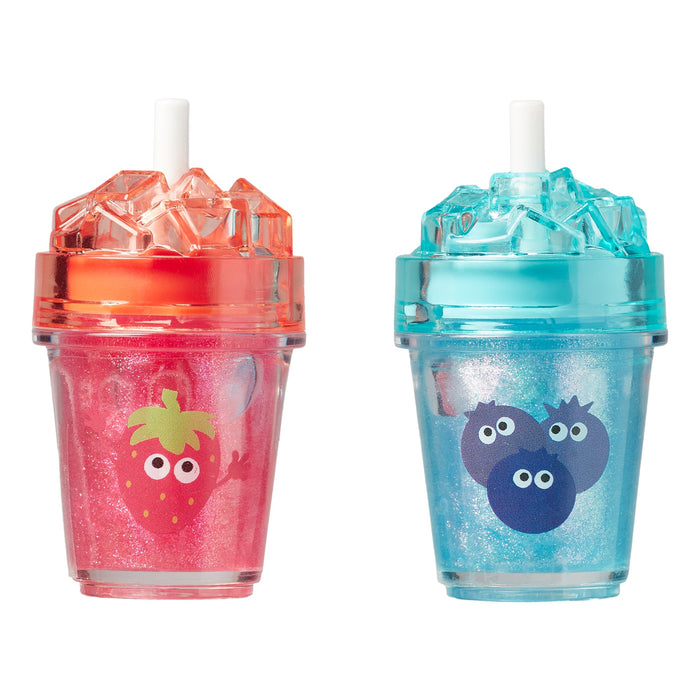 Set of 2 Sparkly Scented Lip Glosses