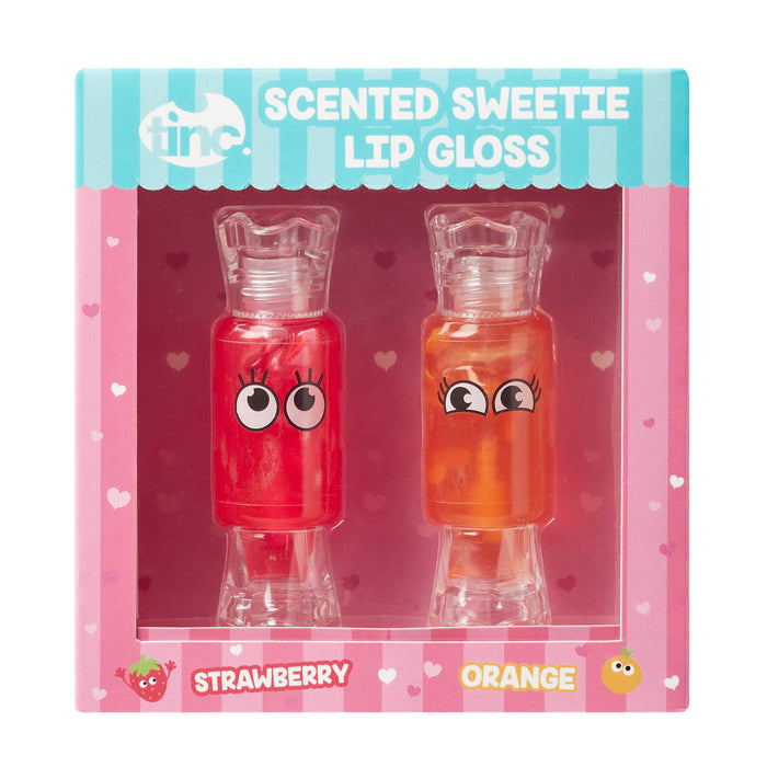 Set of 2 Sweetie Scented Lip Glosses