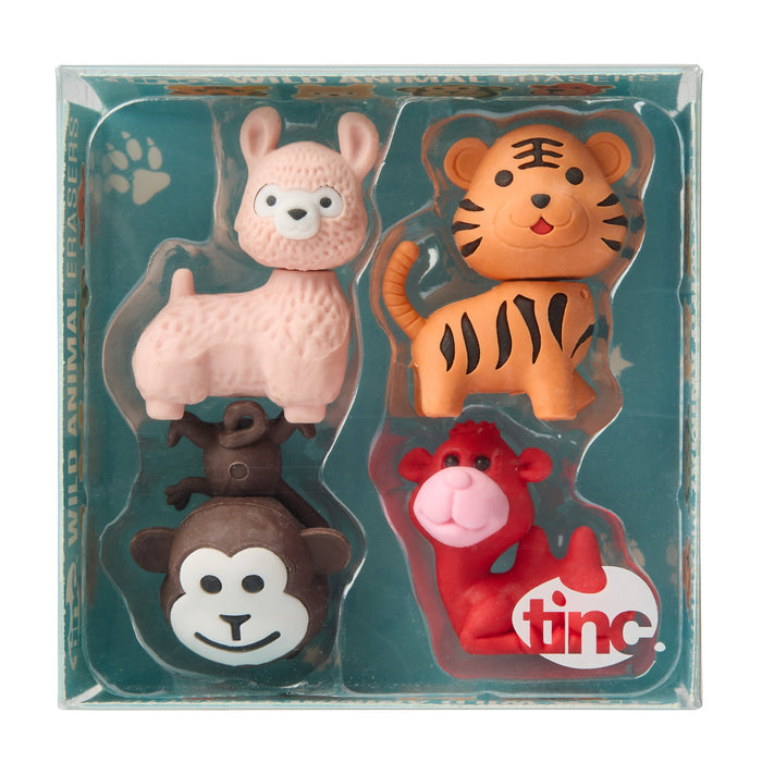 Wild Animal Eraser Collection