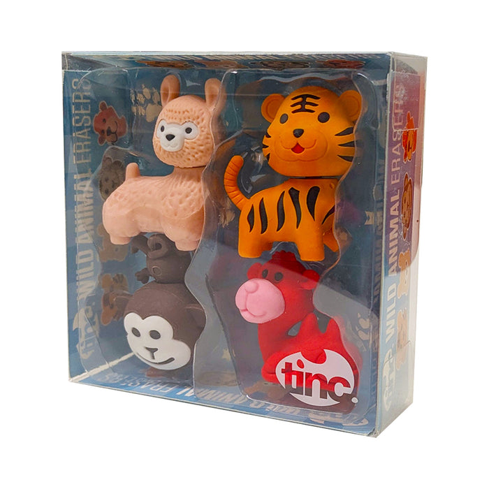 Wild Animal Eraser Collection
