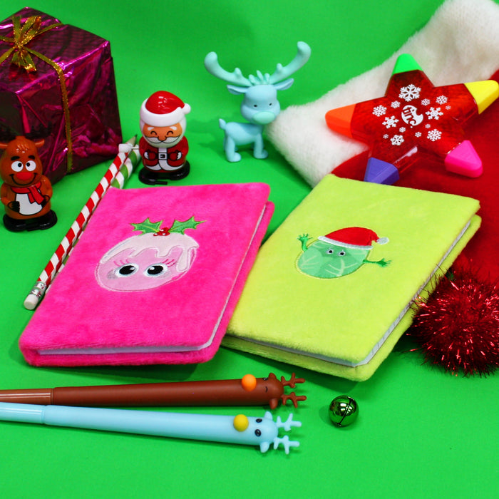 Mini Christmas Pudding Snuggly Journal