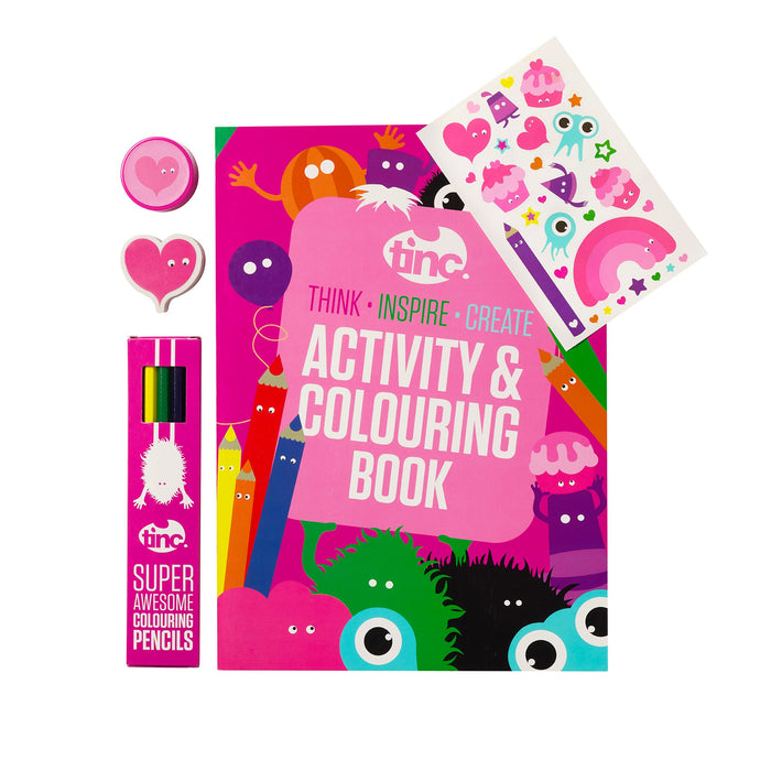 Kids Activity Pack Colouring Bundle | Children's Colouring | Tinc
