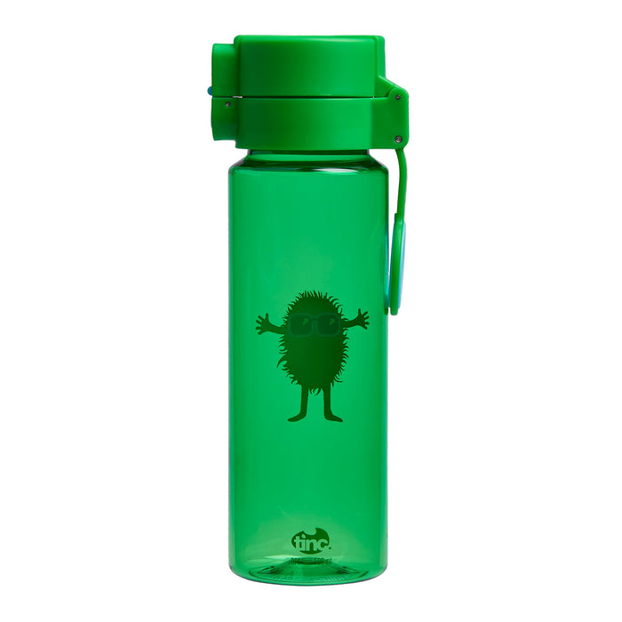 Green Flip and Clip Water Bottle