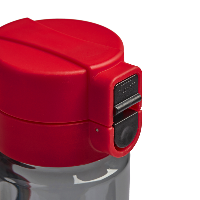 Black Flip and Clip Water Bottle