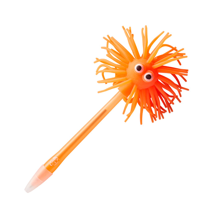 Fuzzy Guy Pen - Orange