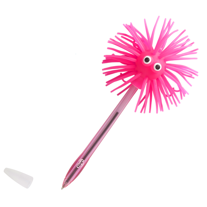 Fuzzy Guy Pen - Pink