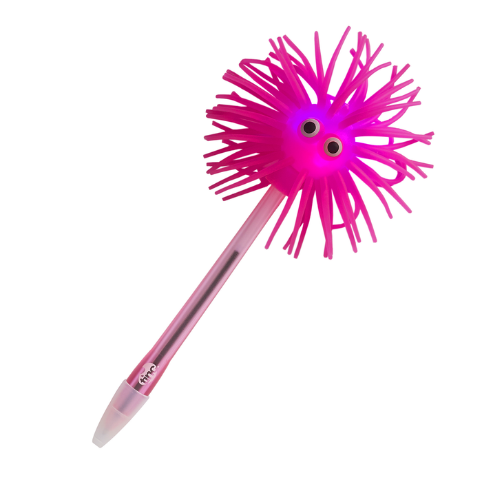 Fuzzy Guy Pen - Pink