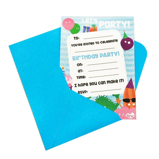 Party Invites (Pack of 10) - Tinc