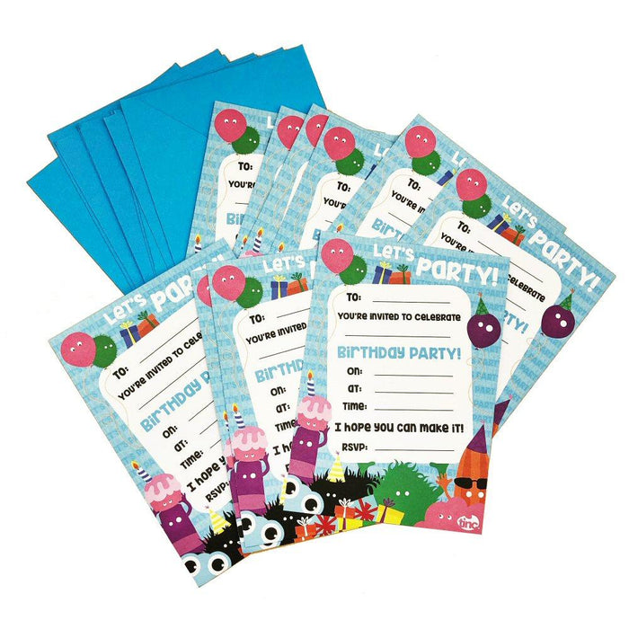 Party Invites (Pack of 10) - Tinc