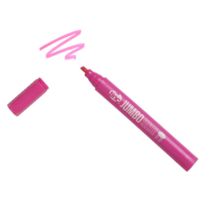 Jumbo Scented Highlighter - Pink - Tinc