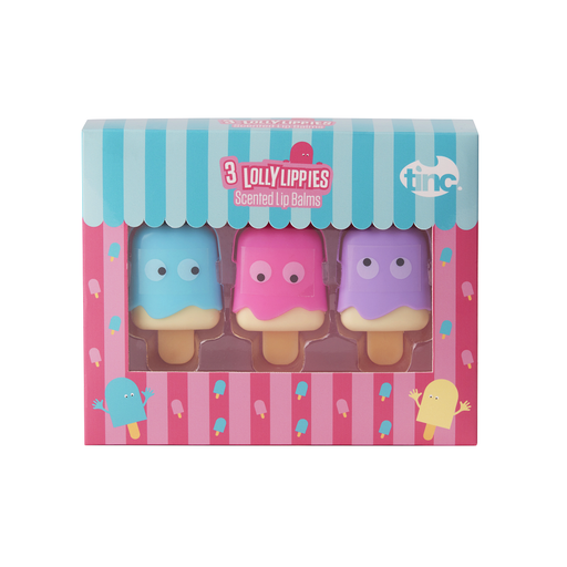 Set Of 3 Lolly Lip Balms - Tinc