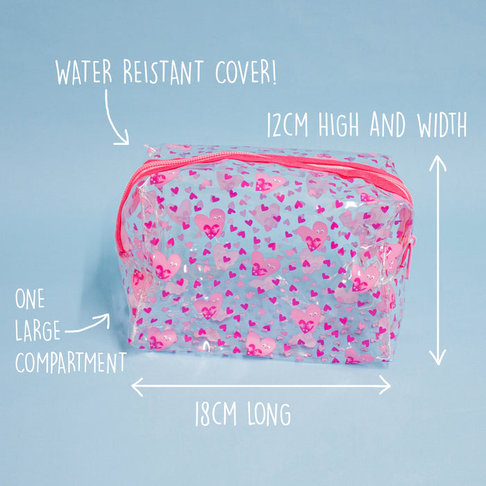 Mallo Hearts Wash Bag