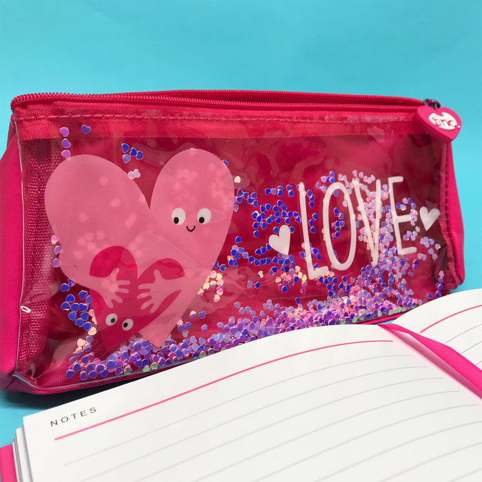 Lovely Mallo Sequin Pencil Case
