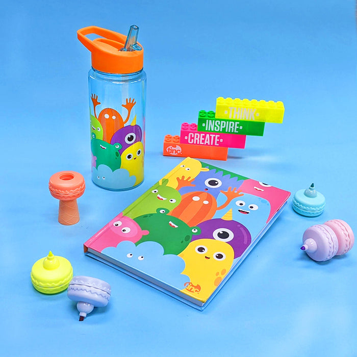 Multi-Tribe Flip Straw Water Bottle