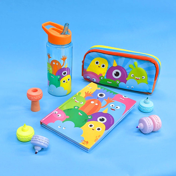 Multi Tribe Triple Zip Pencil Case