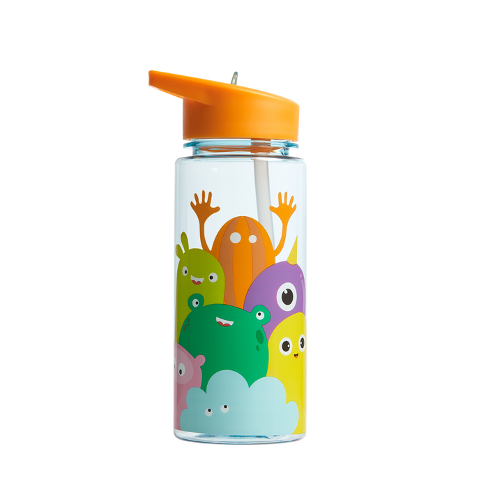 Multi-Tribe Flip Straw Water Bottle