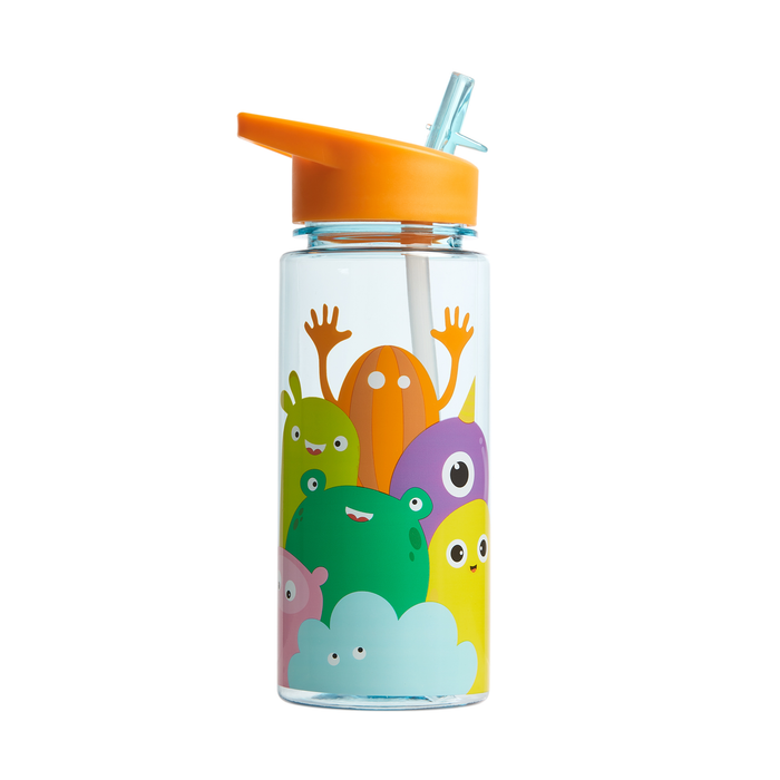 Multi-Tribe Flip Straw Water Bottle