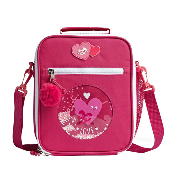 Lovely Mallo Sequin Satchel Lunch Bag