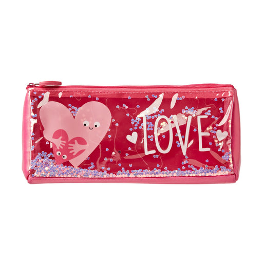 Glitter Sequin Pencil Case - Pink | Cute Colourful Pencil Case