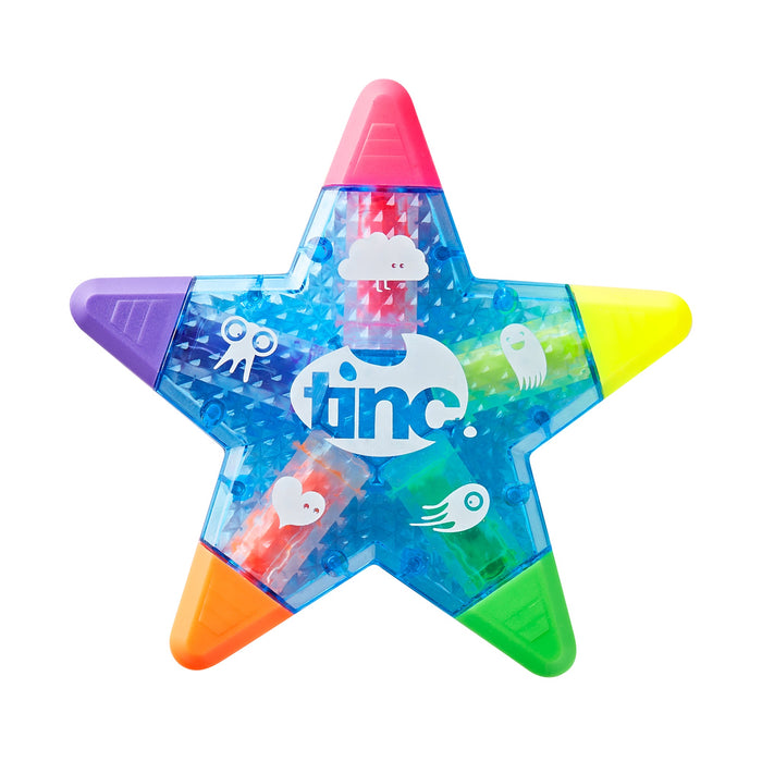 Star Multi Colour Highlighter Pen - Blue