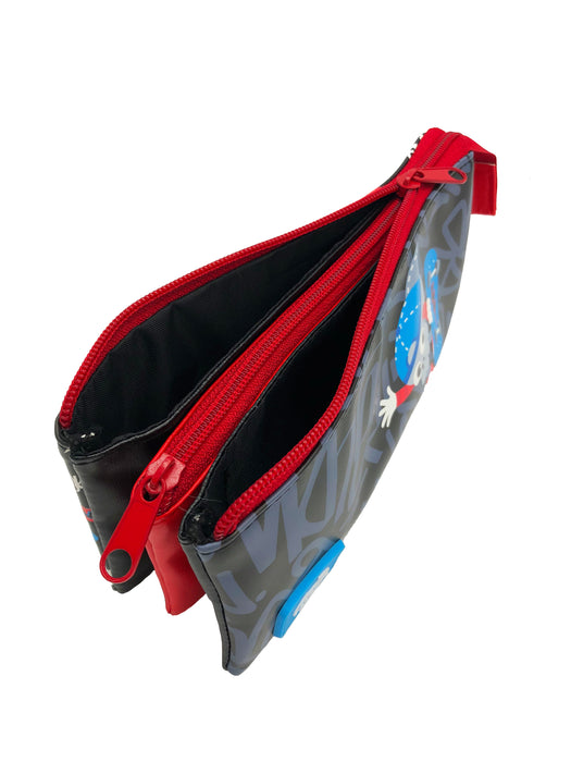 Skate Tri Compartment Pencil Case