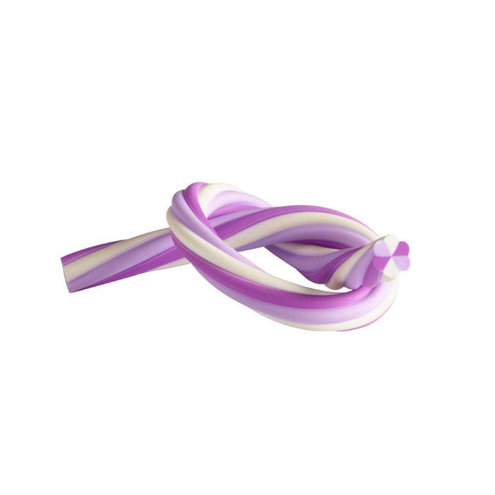 Tri-Colour Bendy Eraser - Purple/White - Tinc