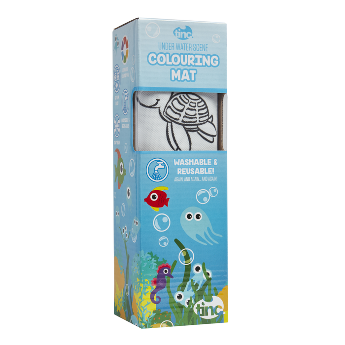 Tiny Tincs Under the Sea Washable Colouring Mat