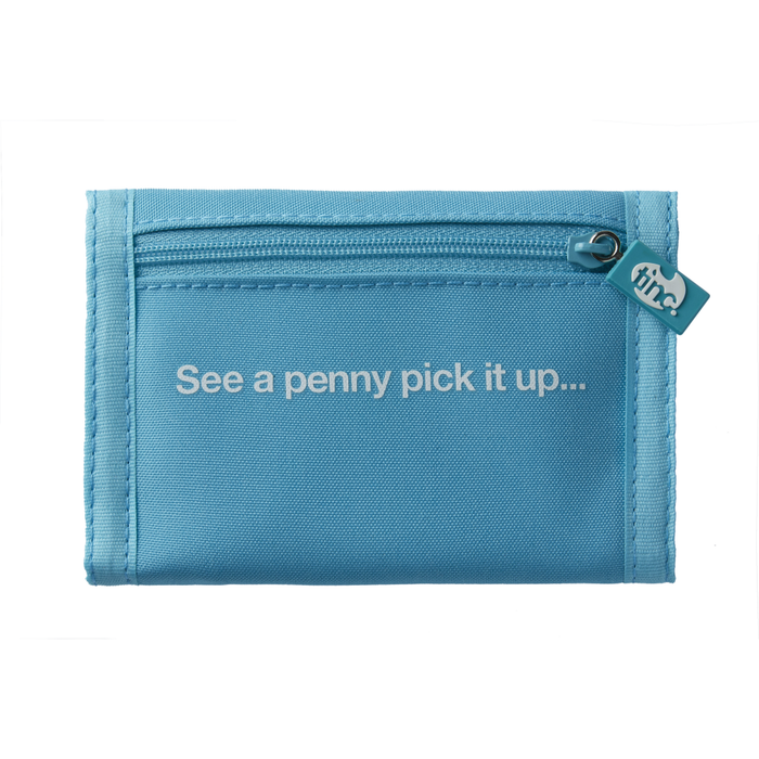 Blue Character Wallet - Tinc