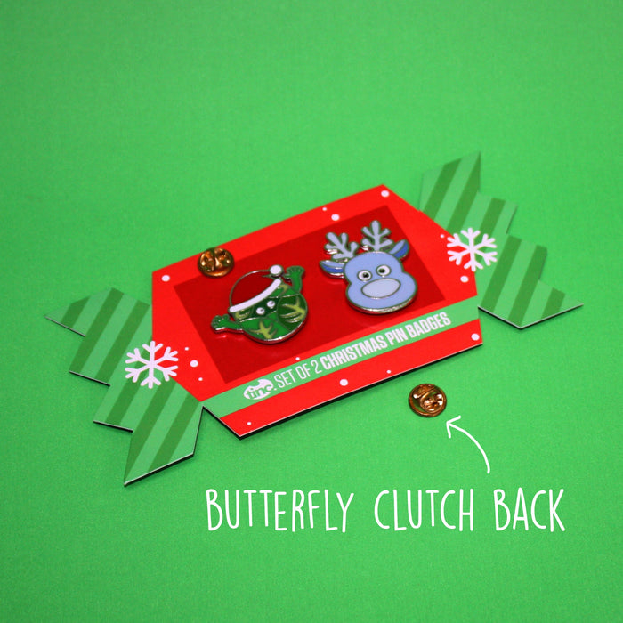 Christmas Pin Badges