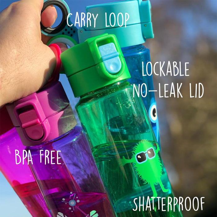 Green Flip and Clip Water Bottle - Tinc