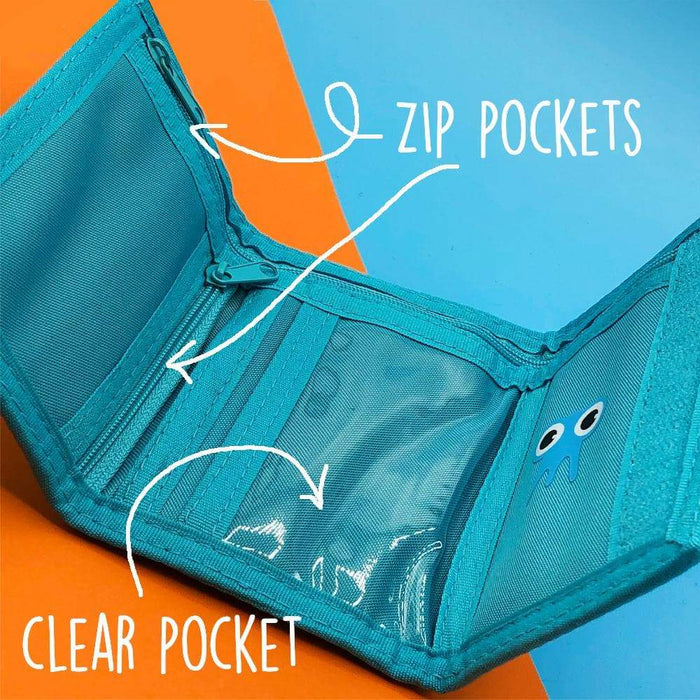 Blue Character Wallet - Tinc