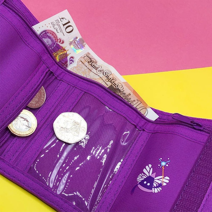 Purple Character Wallet - Tinc