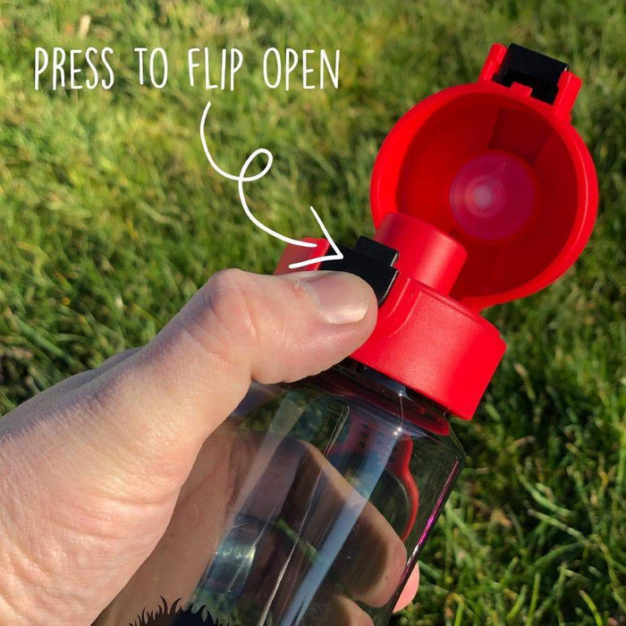 Black Flip and Clip Water Bottle - Tinc