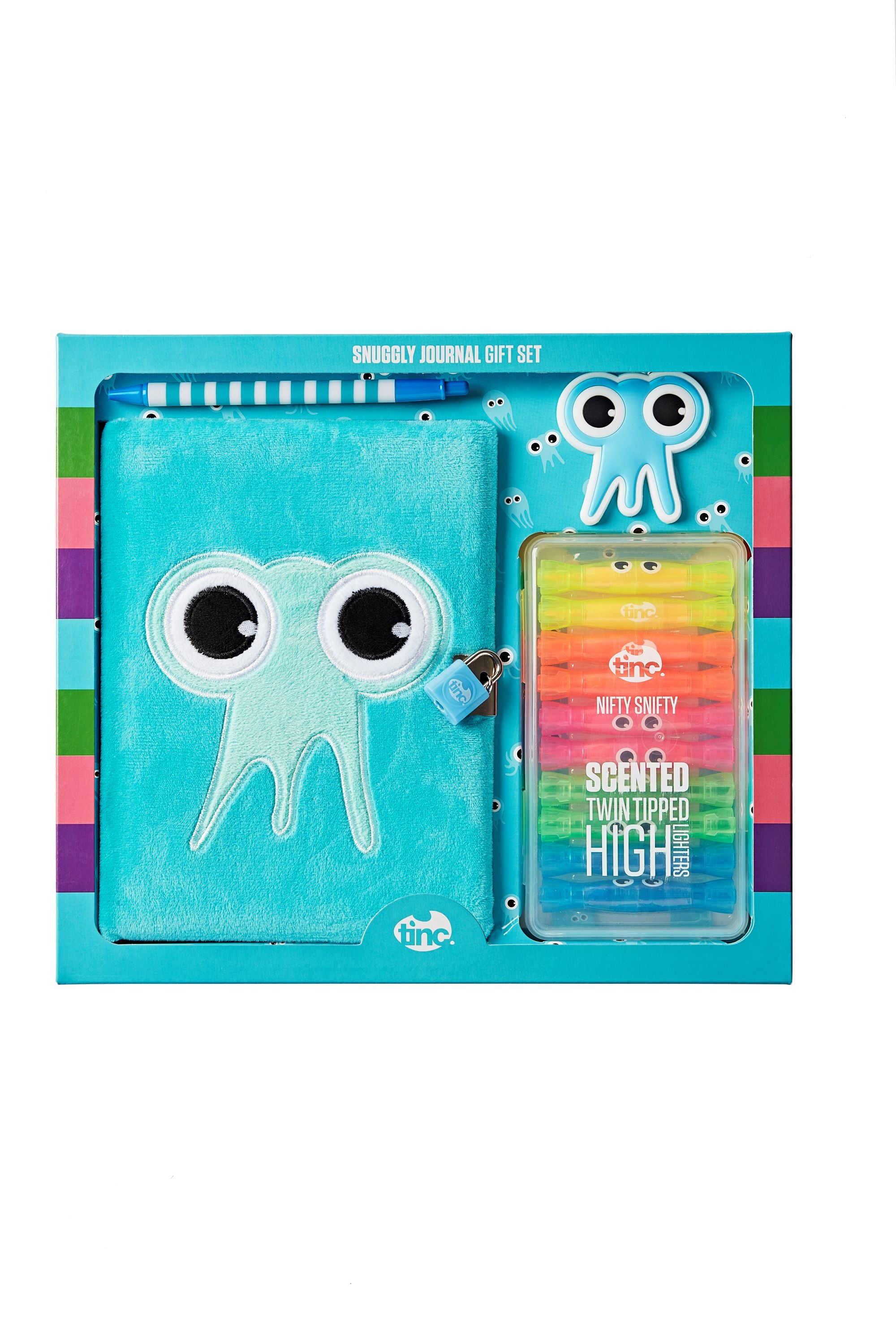 Blue Snuggly Journal Gift Set