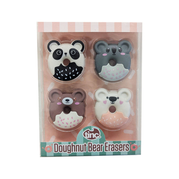 Doughnut Bear Erasers