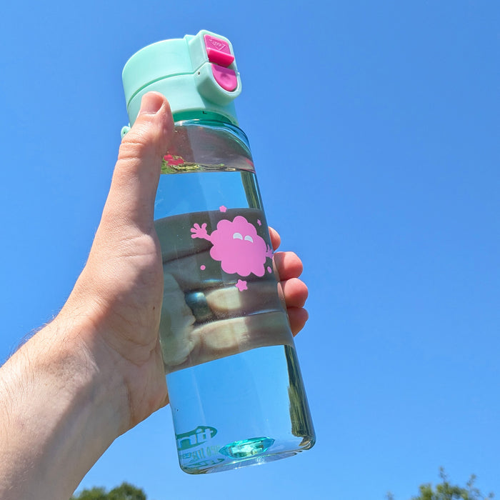 Mint Flip and Clip Water Bottle