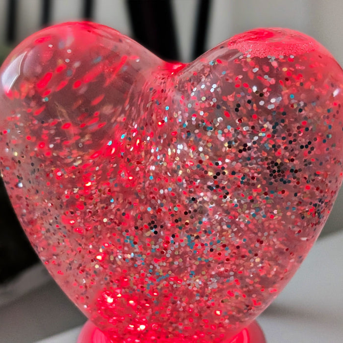 Heart Glitter Light