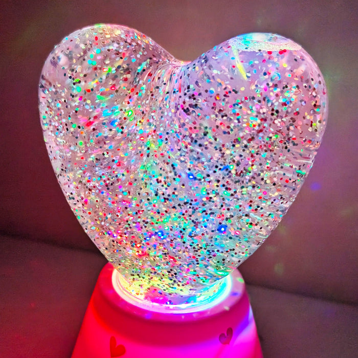 Heart Glitter Light