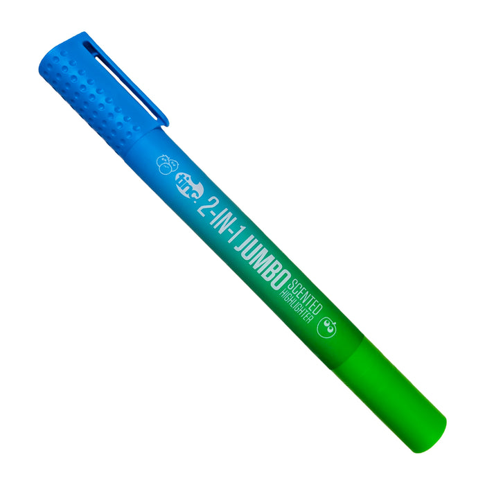 Jumbo Scented Double Highlighter - Blue & Green