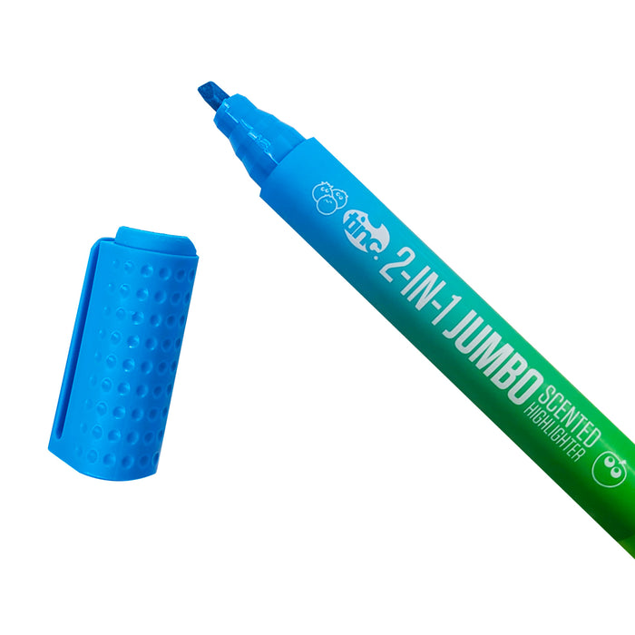 Jumbo Scented Double Highlighter - Blue & Green