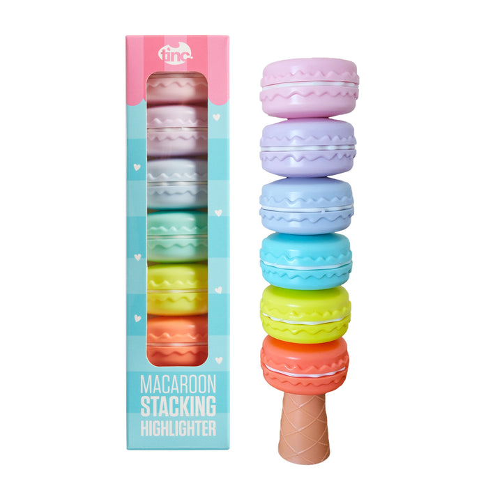 Highlighter Stack Fun Novelty Macaroon Stacking Highlighters — Tinc
