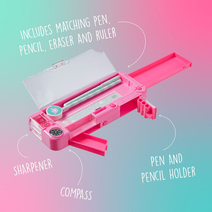 Mintees Filled Compartment Pencil Case