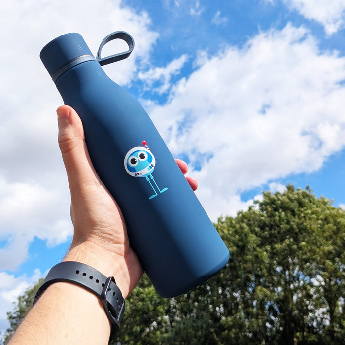 Spaceman Metal Hot & Cold Soft Touch Water Bottle