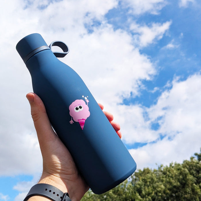 Flossie Metal Soft Touch Hot & Cold Water Bottle