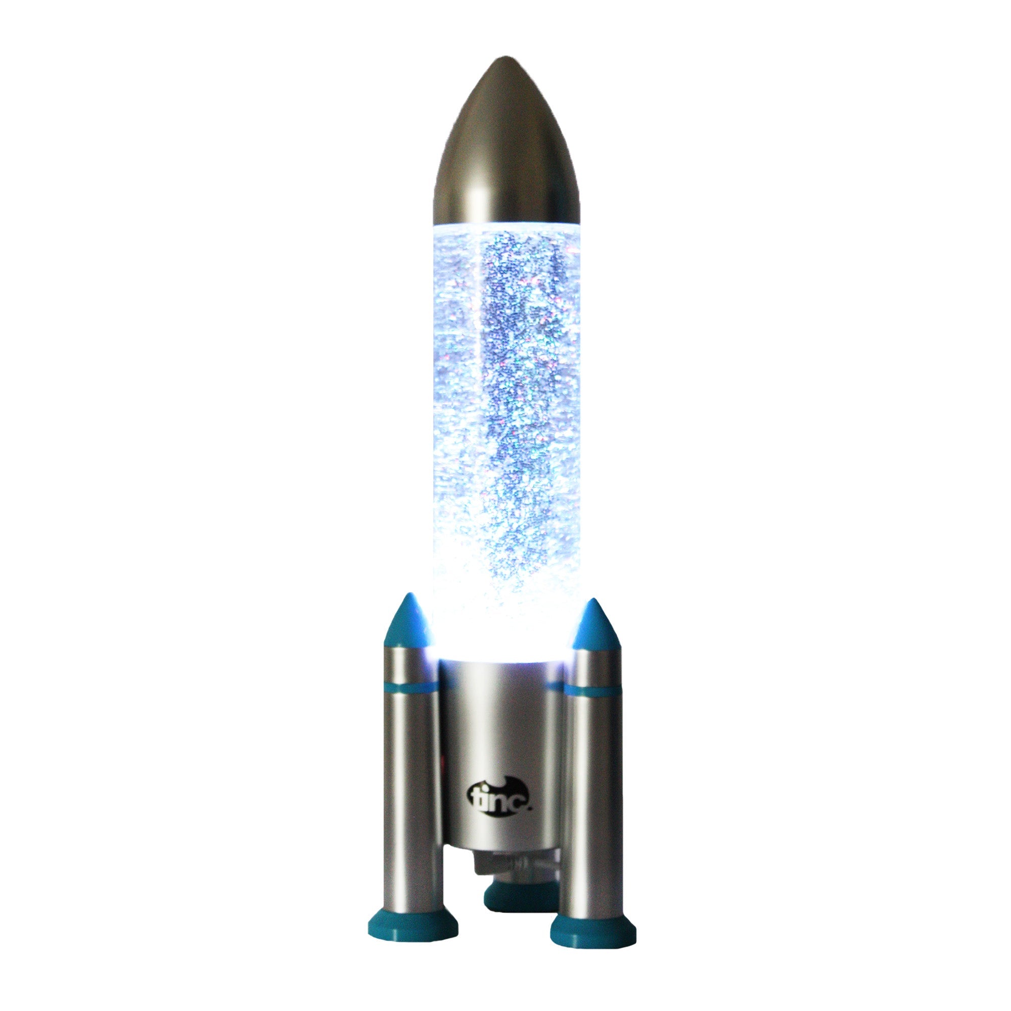 Rocket Glitter Lamp