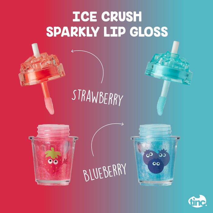 Set of 2 Sparkly Scented Lip Glosses